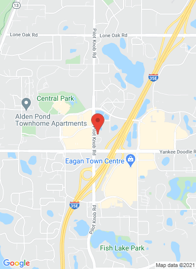 Map showing St. Paul, United States