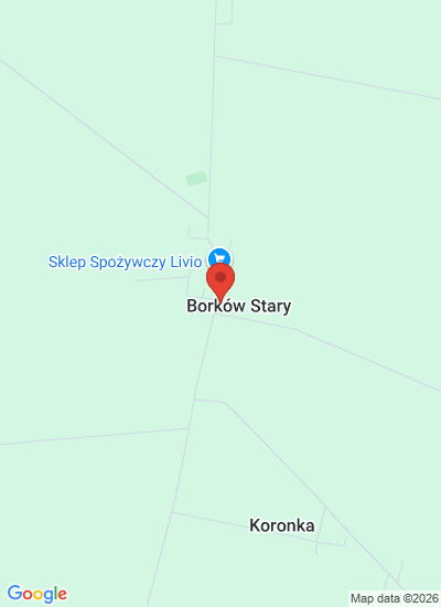 Map showing Żelazków, Poland