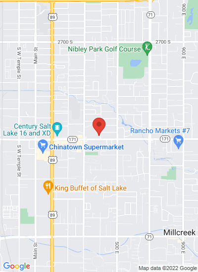 Map showing Salt Lake City, United States