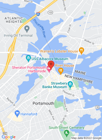 Map showing Portsmouth, United States