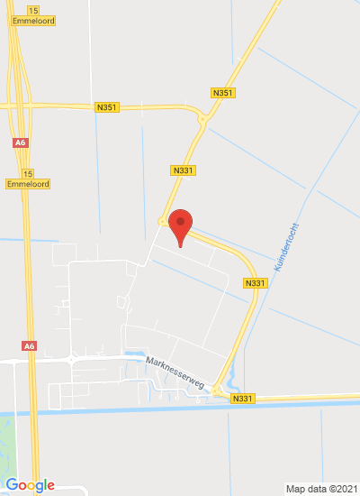 Map showing Emmeloord, Netherlands
