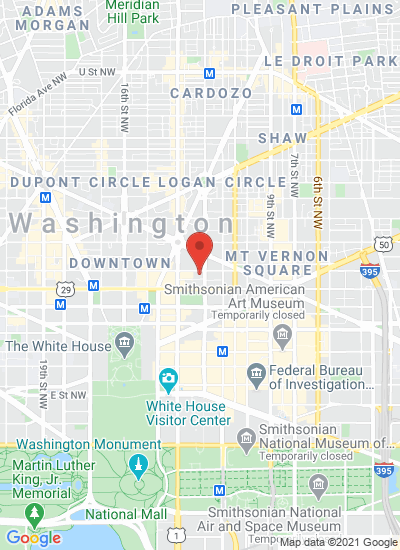 Map showing Washington, United States