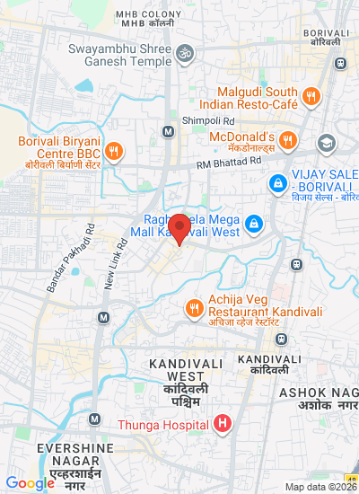Map showing Mumbai, India