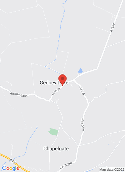 Map showing Spalding, United Kingdom