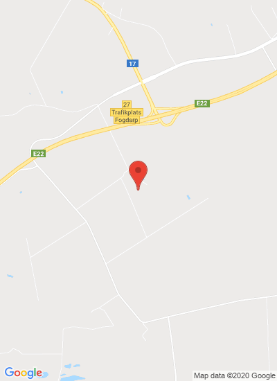 Map showing Hoor, Sweden