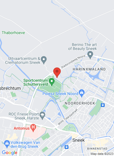 Map showing Sneek, Netherlands