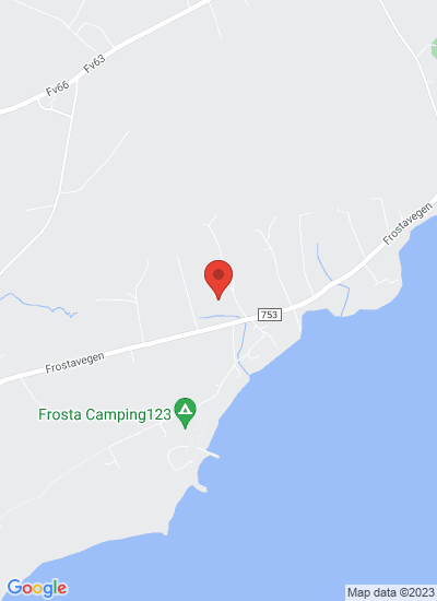 Map showing Frosta, Norway