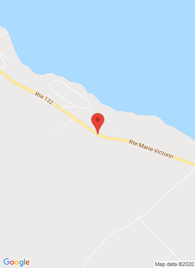 Map showing Sainte-Croix, Canada