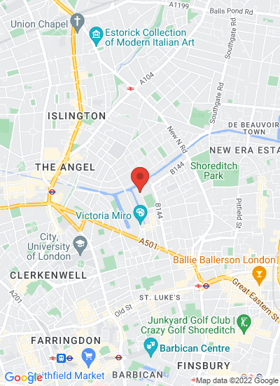 Map showing London, United Kingdom