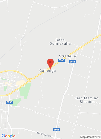 Map showing Collecchio, Italy