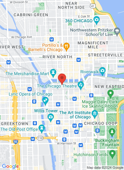 Map showing Chicago, United States