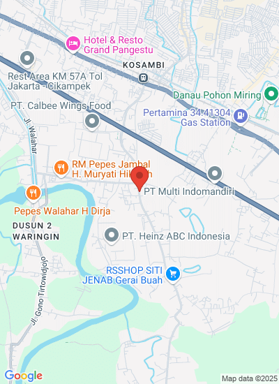 Map showing Jawa Barat, Indonesia