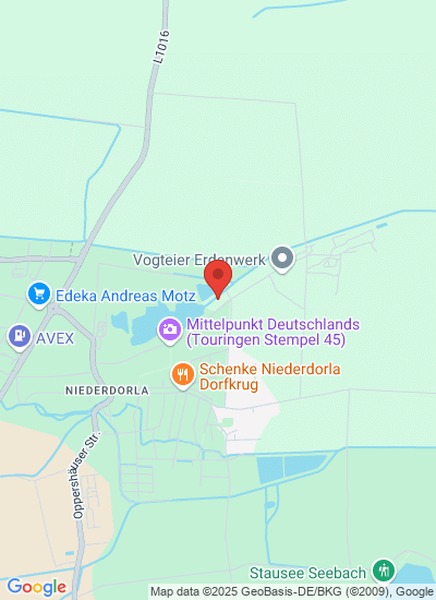 Map showing Zeven, Germany