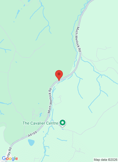 Map showing Shropshire, United Kingdom