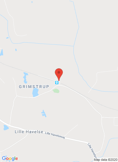 Map showing Ølsted, Denmark