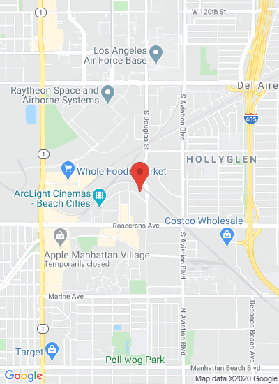 Map showing El Segundo, United States
