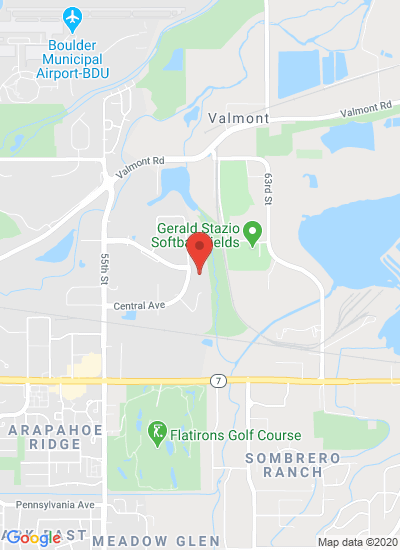 Map showing Boulder, United States