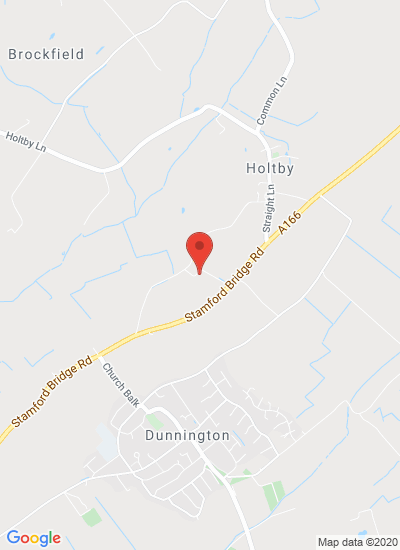Map showing Dunnington, United Kingdom