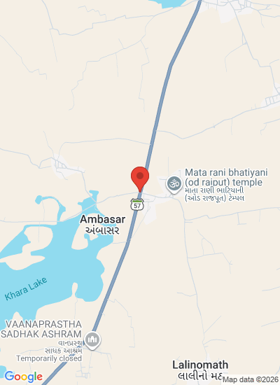 Map showing Talod, India