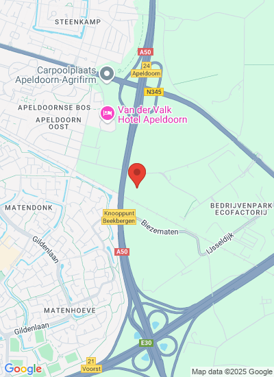 Map showing Apeldoorn, Netherlands