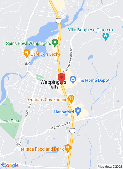 Map showing Poughkeepsie, United States