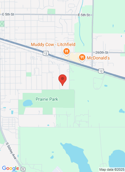 Map showing Litchfield, United States