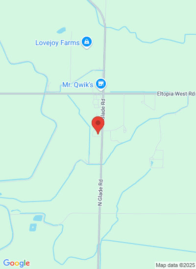 Map showing Eltopia, United States