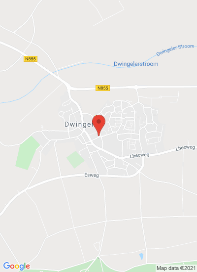 Map showing Dwingeloo, Netherlands