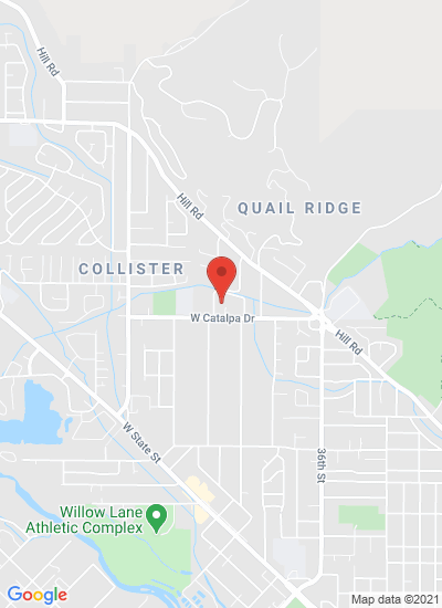 Map showing Boise, United States