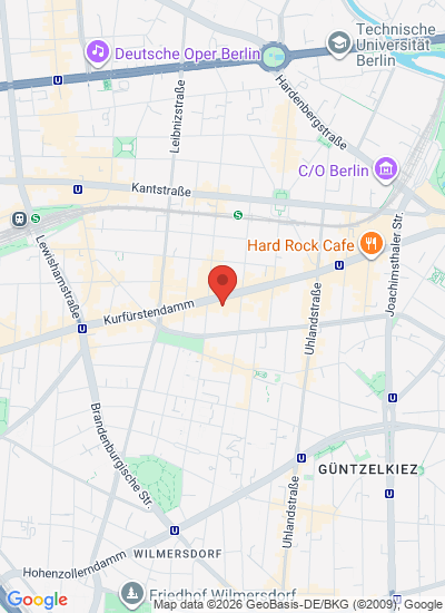 Map showing Berlin, Germany