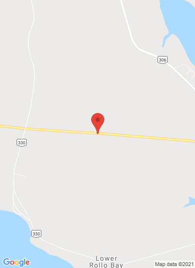 Map showing Souris, Canada