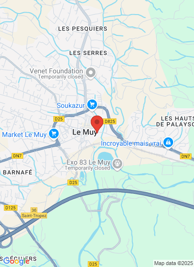 Map showing France