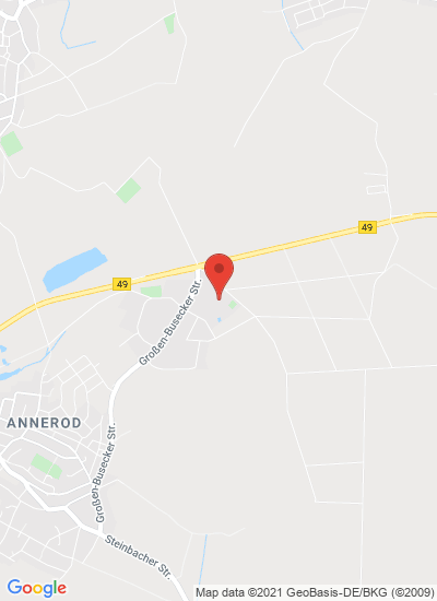 Map showing Fernwald, Germany