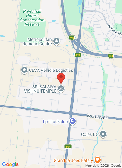 Map showing Australia