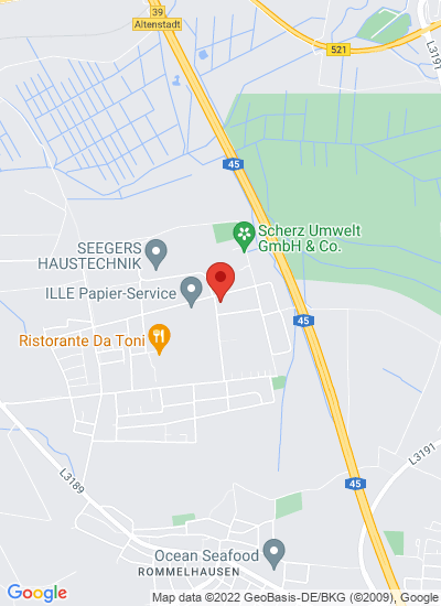 Map showing Altenstadt, Germany