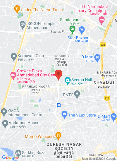 Map showing Ahmedabad, India