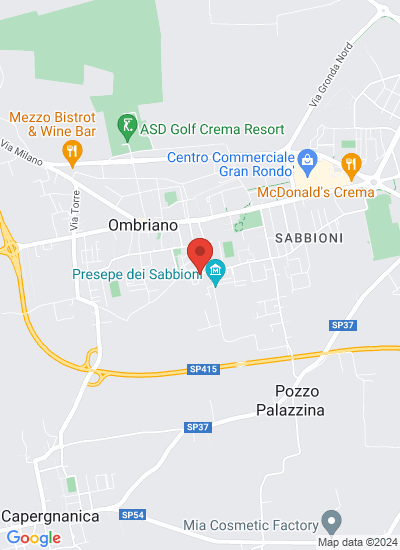 Map showing Italy