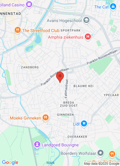 Map showing Nagele, Netherlands