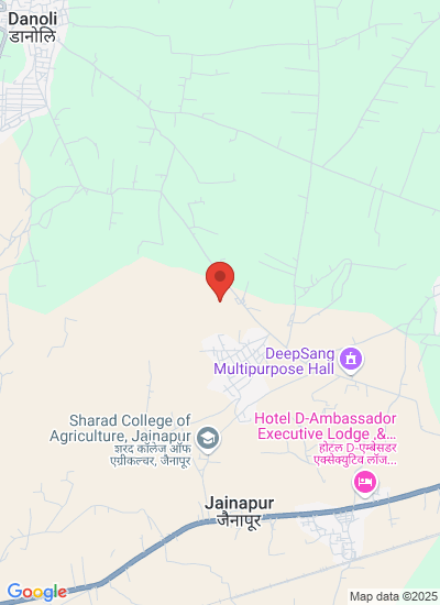 Map showing Jaysingpur, India