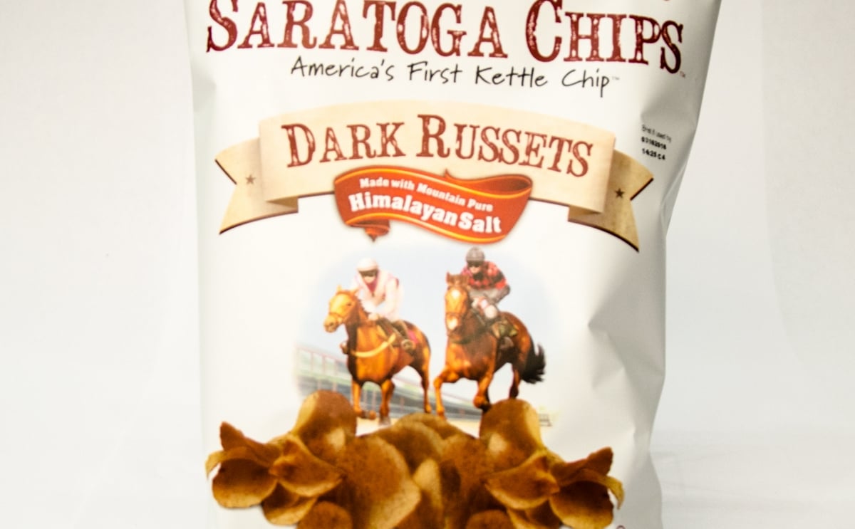 Saratoga chips dark russets