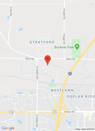 Map showing Fort Wayne, United States