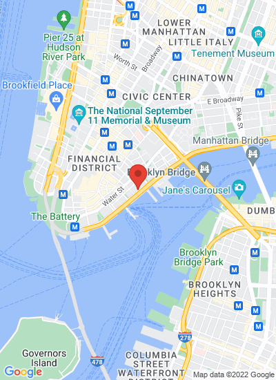 Map showing New York, United States