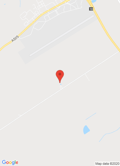 Map showing Duxford, United Kingdom