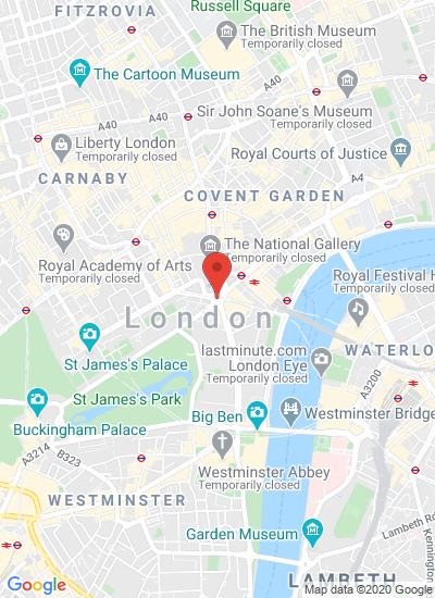 Map showing London, Greater London., United Kingdom