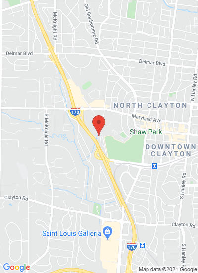 Map showing Saint Louis, United States