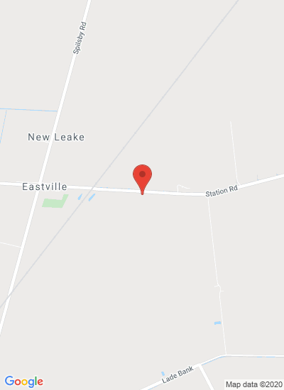 Map showing Eastville, Boston, United Kingdom