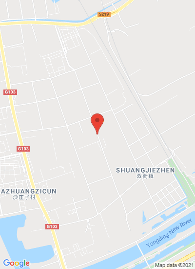 Map showing Tianjin, China
