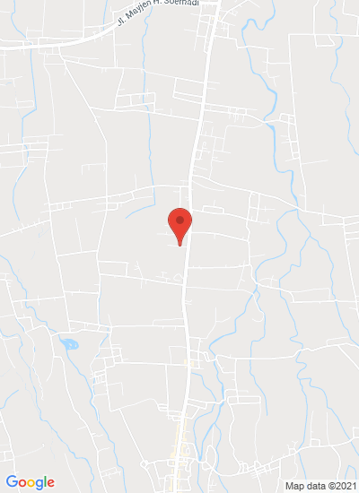 Map showing Mojokerto, Indonesia
