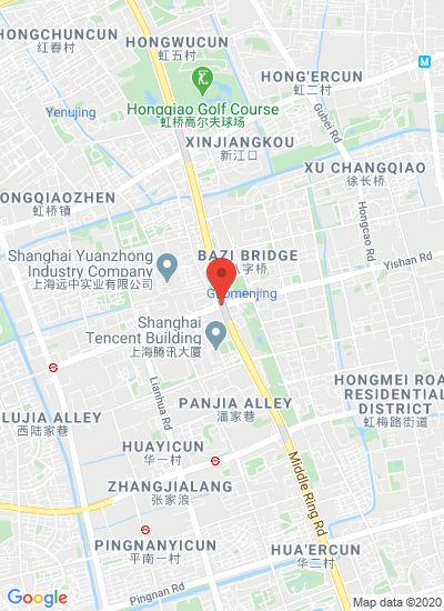 Map showing Minyi Road, China