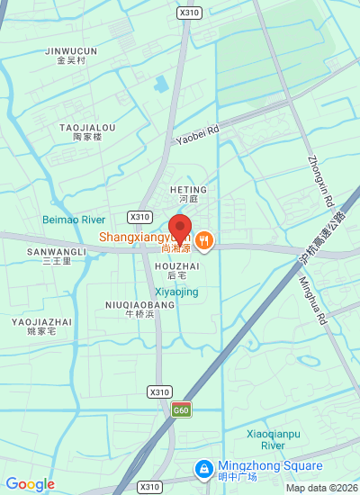 Map showing Songjiang Qu, China